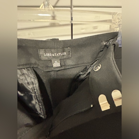 Lord and Taylor stretch dress pants size 10 GUC - Picture 4 of 4